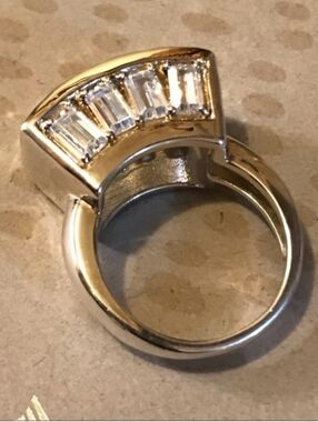 SILPADA 925 Sterling Silver CZ Tiara Ring R3059